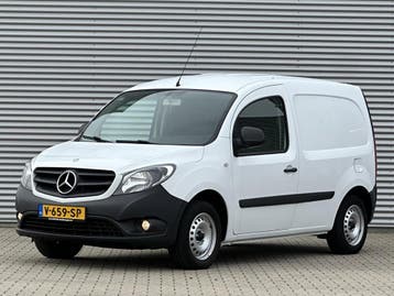 Mercedes-Benz Citan 108 CDI MARGE BTW VRIJ, Stof, Gebruikt, Euro 6, Wit