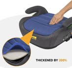 Zitverhoger isofix - Stoelverhoger auto - 6-12 jaar - Blauw, Kinderen en Baby's, Autostoeltjes, Verzenden, Zo goed als nieuw