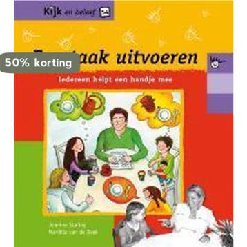 Een taak uitvoeren / Kijk en beleef / 54 - Jennine Staring, Boeken, Verzenden, Zo goed als nieuw, Jennine Staring