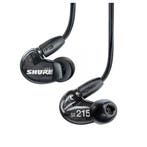 Shure SE 215 Pro K EFS Black, Standard 3.5mm Earphones, Muziek en Instrumenten, Ophalen of Verzenden, Nieuw, Overige typen