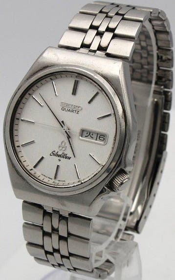Seiko - Silver Wave Vintage Quartz Watch - Zonder