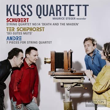 cd - kuss quartett maurice steger - SCHUBERT STRING QUART..., Verzenden, Zo goed als nieuw