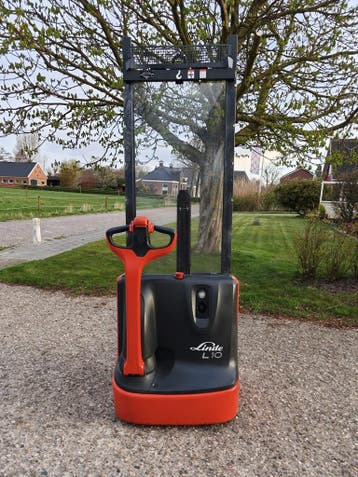 Compacte Linde L 10 Stapelaar 1000 kg  2 meter hefhoogte, Verzenden, Zo goed als nieuw