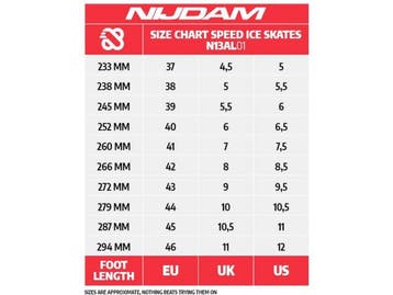 Nijdam Norenschaats - Semi-Softboot - Zwart - Maat 37, Verzenden, Zo goed als nieuw, Nijdam