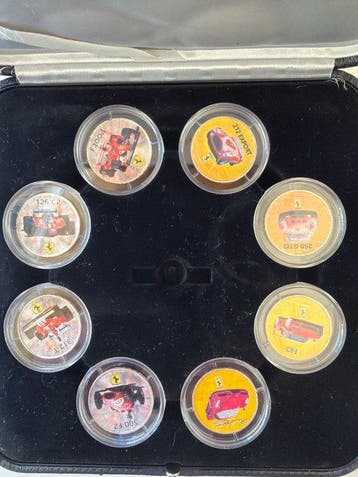 Italië. 500 Lire 2001, Official Ferrari Caravelle Coin