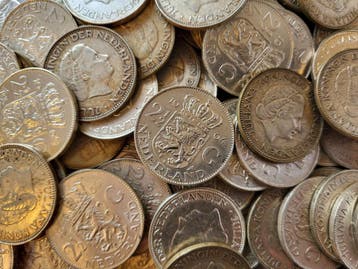 1 kilo netto zilvergeld Nederland (mix), Postzegels en Munten, Munten | Nederland, Koningin Juliana, Zilver, 10 gulden, Verzenden