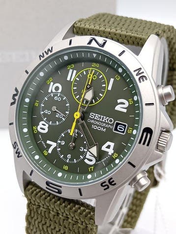 Seiko - Chronograph - Zonder minimumprijs - SND377R - Heren, Sieraden, Tassen en Uiterlijk