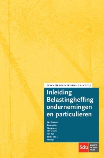 Inleiding belastingheffing ondernemingen en pa 9789012399241, Verzenden, Zo goed als nieuw