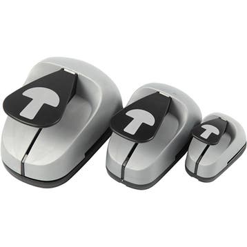 Ponsen set, champignon, afm 25+50+75 mm, 3 stuk/ 1 doos, Hobby en Vrije tijd, Nieuw