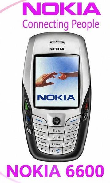 NOKIA 6600 Rare Code 661ae-0513865 - Mobiele telefoon, Nieuw