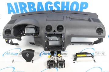 AIRBAG SET DASHBOARD VOLKSWAGEN CADDY (2010-2015), Auto-onderdelen, Gebruikt, Volkswagen
