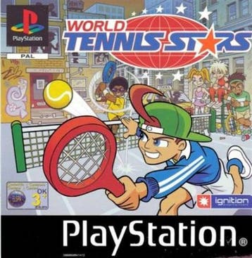 World Tennis Stars (PlayStation 1), Verzenden, Gebruikt