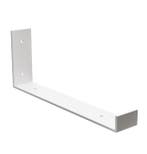 Plankdrager 103x210x40 mm wit staal, Verzenden, Nieuw