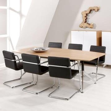 Luxe Vergaderstoel Jeffrey, Ophalen of Verzenden, Nieuw zonder verpakking, Stoel