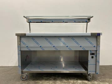 Emainox Mobiele bain-marie met aftapkraan, Ophalen of Verzenden, Gebruikt, Overige typen