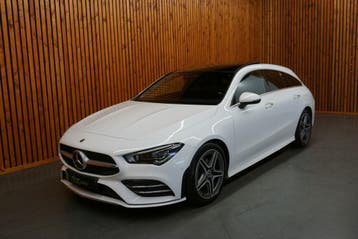 MERCEDES-BENZ 180 SHOOTING BRAKE BUSINESS SOLUTION AMG 041, Gebruikt, Wit, Stationwagon, Benzine