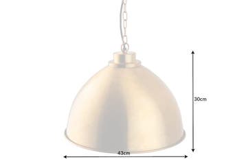 Hanglamp INDUSTRIAL 43cm goud - 41446, Ophalen of Verzenden, Nieuw