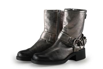 Manfield Biker boots in maat 37 Zilver, Overige kleuren, Verzenden, Overige typen, Zo goed als nieuw