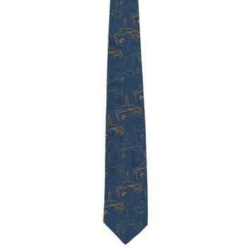 JAGO Amsterdam Stropdas Haarlem 750 Jaar - Blauw (Nieuw), Verzenden, Nieuw