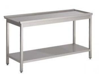 RVS Afvoertafel met onderschap, Ophalen of Verzenden, Nieuw zonder verpakking