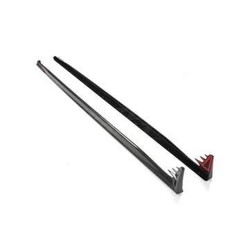 Carbon Fiber Side Skirts Voor Volkswagen Golf 8 (Hatchback &, Ophalen of Verzenden, Nieuw