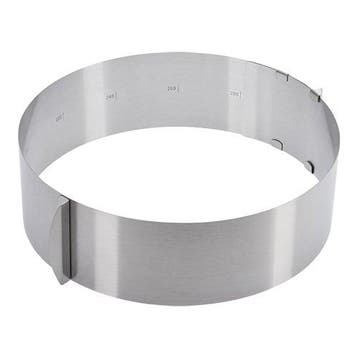 Taartring | RVS | Verstelbaar | Ø180-300x85(h)mm Westmark, Verzenden, Nieuw in verpakking