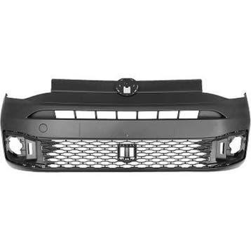 Voorbumper Mat Zwart Met Grill Geschikt Voor Caddy 2020+, Auto-onderdelen, Nieuw, Ophalen of Verzenden, Bumper, Volkswagen