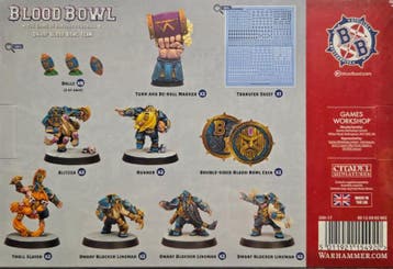 Warhammer Blood Bowl Dwarf Blood Bowl Team (Warhammer nieuw), Hobby en Vrije tijd, Wargaming, Ophalen of Verzenden, Nieuw