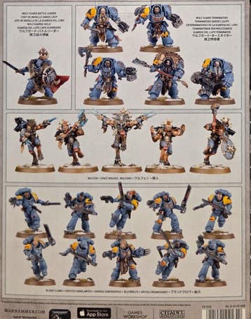 Combat Patrol Space Wolves (Warhammer 40.000 nieuw), Hobby en Vrije tijd, Wargaming, Ophalen of Verzenden, Nieuw