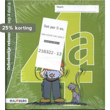 Groep 4 a / Rekenen 5 ex / Oefenboek 9789034516060, Verzenden, Gelezen