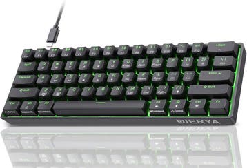 Compact Gaming Keyboard - RGB 61 Toetsen | Laatste Stuk!, Ergonomisch, Nieuw, Ophalen of Verzenden, Qwerty