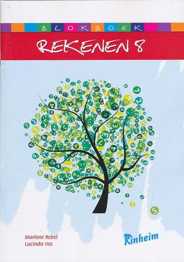 Kinheim Blokboek Rekenen 8 (per stuk), Verzenden, Nieuw
