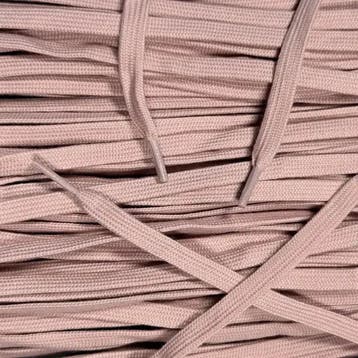 Katoenen veters - Babyroze • 120  cm x 8 mm, Ophalen of Verzenden, Nieuw