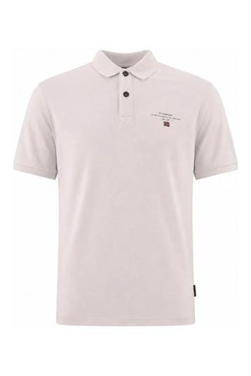 Napapijri Polo in maat L Wit, Verzenden, Zo goed als nieuw, Wit, Napapijri