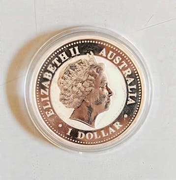 Australië. 1 Dollar 2006 - Elizabeth II - 1 oz 0.999 silver