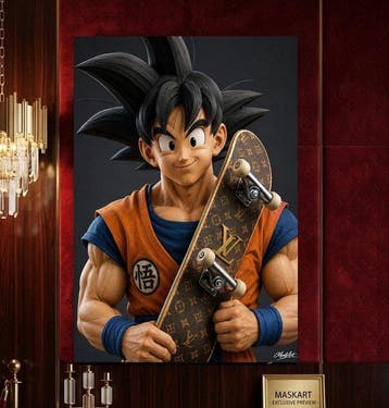 MaskArt - Son Goku – Luxury Street Warrior by MaskArt -, Nieuw