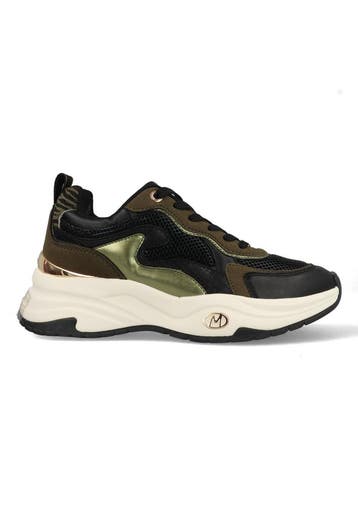 Mexx Sneakers Palma Ora MI001002653W-7100 Groen / Zwart-39, Verzenden, Nieuw, Groen