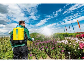 GLORIA Pro 1200 li-on - Snoerloze rugsproeier - 12 l - 180 l, Verzenden, Nieuw
