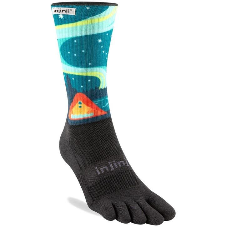 Injinji Trail Midweight Crew  Diep blauw/Hawaii blauw - 40-4, Sport en Fitness, Bergsport en Wandelen, Kleding, Nieuw, Verzenden