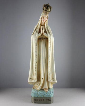 K. De Mey - Beeldje, 60cm - Our Lady of Fátima - 60 cm -
