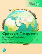 Operations Management Processes and Supply Cha 9781292409863, Boeken, Zo goed als nieuw
