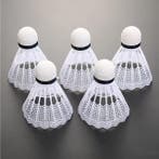 Set van 12 Badminton Shuttlecocks Kunststof Lichtgewicht, Sport en Fitness, Badminton, Verzenden, Nieuw
