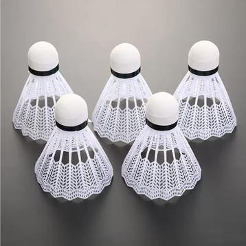 Set van 12 Badminton Shuttlecocks Kunststof Lichtgewicht, Verzenden, Nieuw