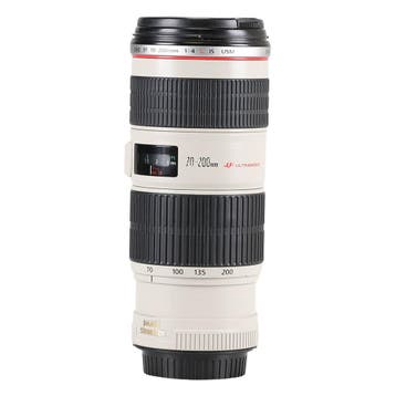 Canon EF 70-200mm f/4L IS USM met garantie, Ophalen of Verzenden, Gebruikt