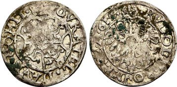 3 Kreuzer 1612 Salm Dhaun: Vormundschaftliche Regierung b..., Verzenden
