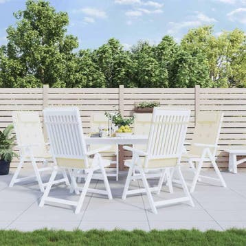 Oxford Stoelkussens 6x - Waterafstotend - Laatste Stuk!, Tuin en Terras, Ophalen of Verzenden, Zo goed als nieuw