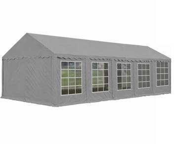 Classic Plus Partytent PVC 5x10x2 mtr in Grijs (5x10 meter), Verzenden, Nieuw, 2 meter of meer, Partytent