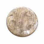 1 x Polaris Cabochon 35mm grijs bruin (Cabochons en camée), Ophalen of Verzenden, Nieuw, Overige typen