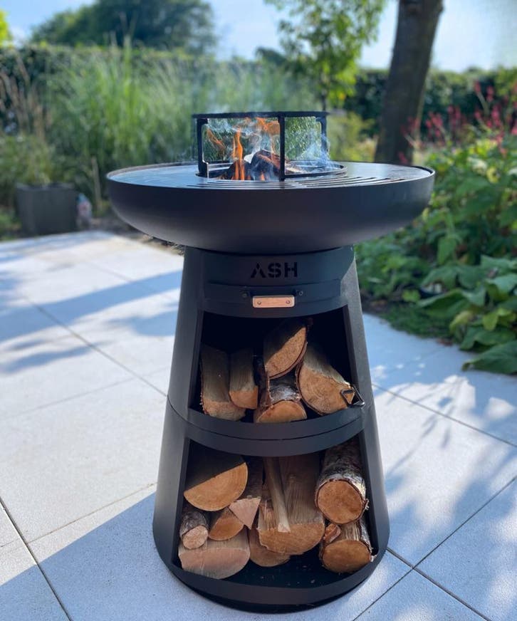 ASH Horizon – Plancha BBQ - Vuurkorf - Barbeque, Tuin en Terras, Buitenkeukens, Vrijstaand, Nieuw, Houtskool, Ophalen of Verzenden
