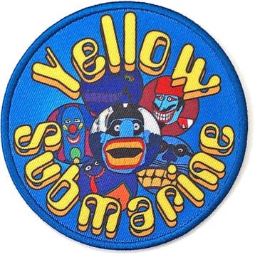 The Beatles Yellow Submarine Baddies Circle patch off. merch, Ophalen of Verzenden, Nieuw, Kleding